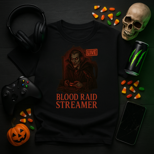 Blood Raid Streamer T-Shirt