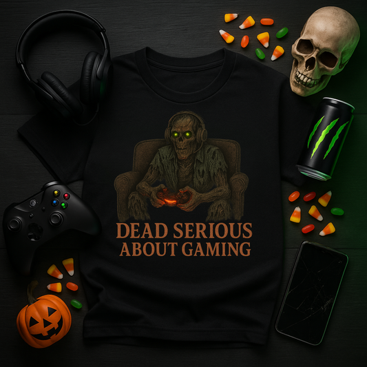 Dead Serious About Gaming T-Shirt