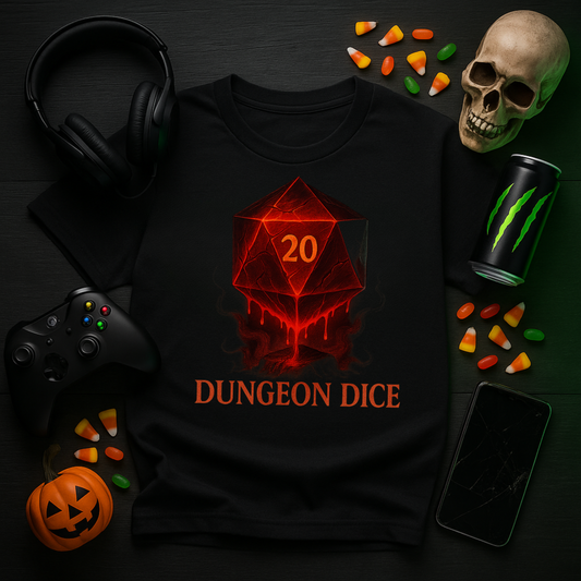Bloody Dungeon Dice T-Shirt